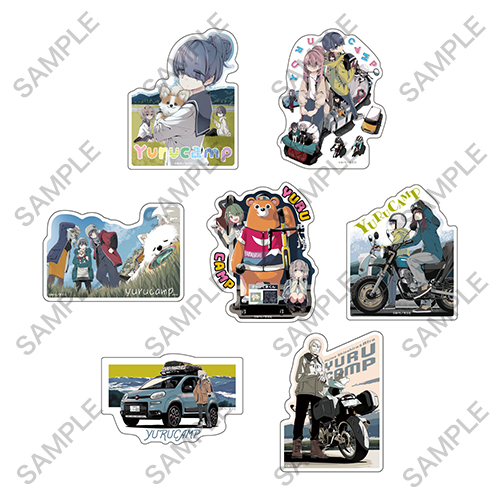 『ゆるキャン△』防水ステッカー